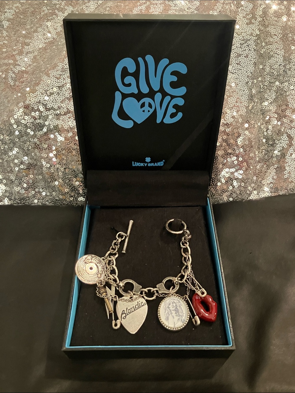 NIB Lucky Brand Blondie Limited Edition Charm Bracelet
